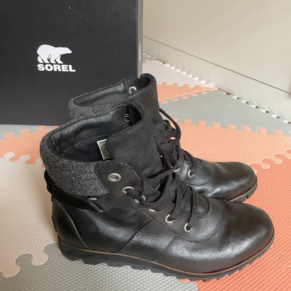 Sorel Women's Harlow™ Conquest Boot - Size 9 (Black)